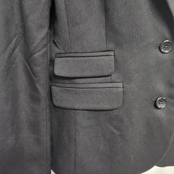NWT Banana Republic Black Blazer Collegiate Academia Office Preppy 8 - Picture 3 of 15